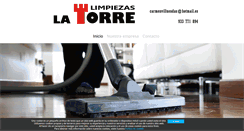 Desktop Screenshot of limpiezaslatorre.net